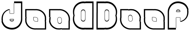Ambigram for deadbeef in Fingerpop2